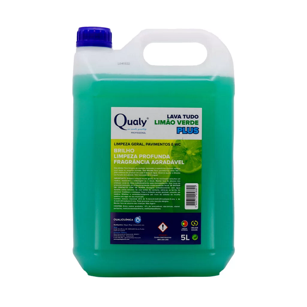 Lava Tudo Limo Verde Plus-Caixa4x5 litros